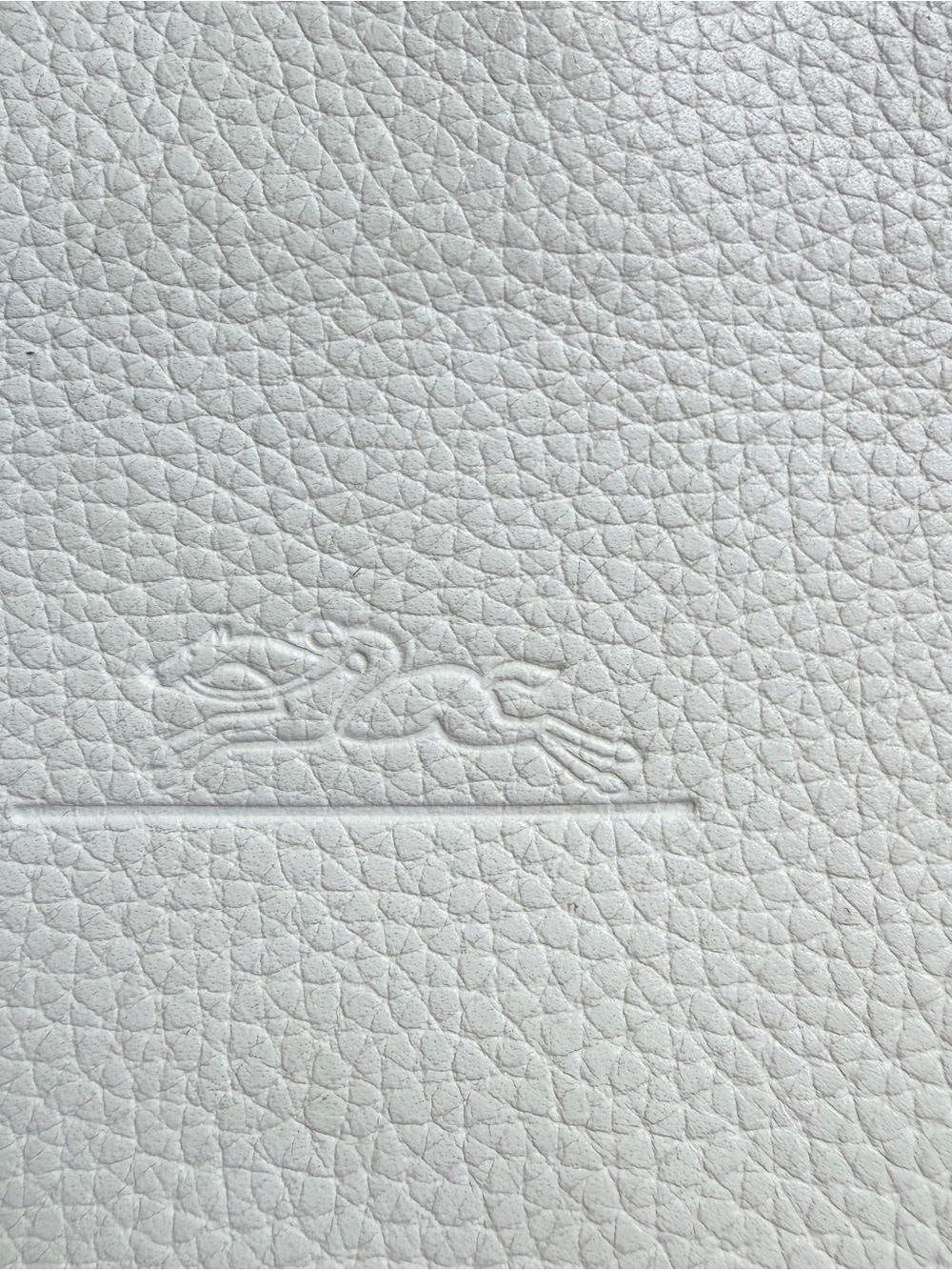 Longchamp vintage White Leather Crossbody Bag - Picture 3 of 10